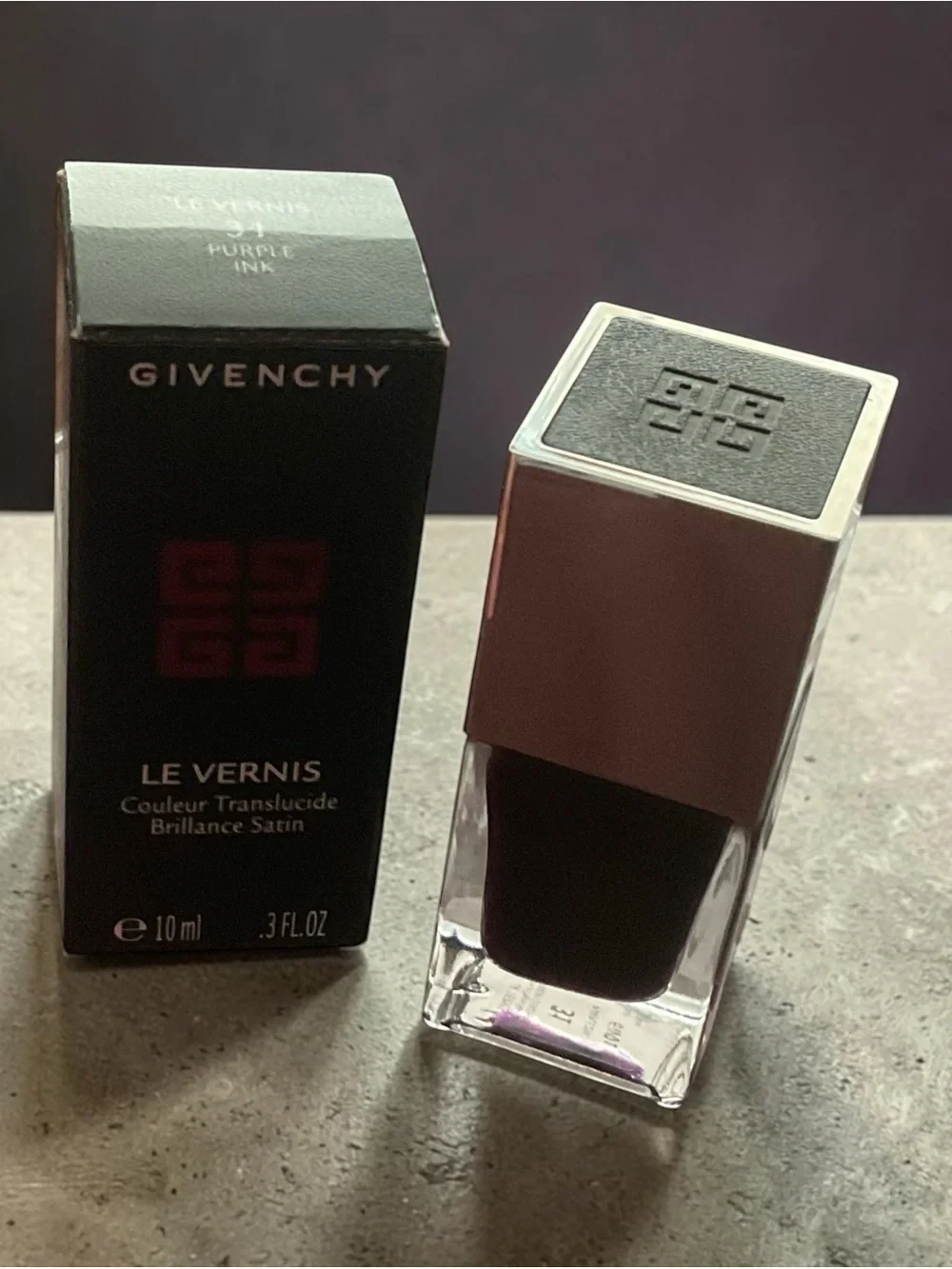 Givenchy Le Vernis Nail Lacquer 💅 31 Purple Ink